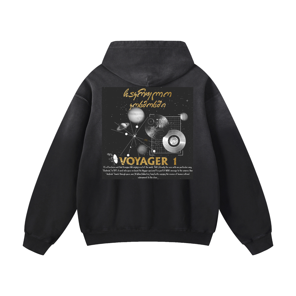 "Chakrulo" into space Hoodie (ჩაკრულო)