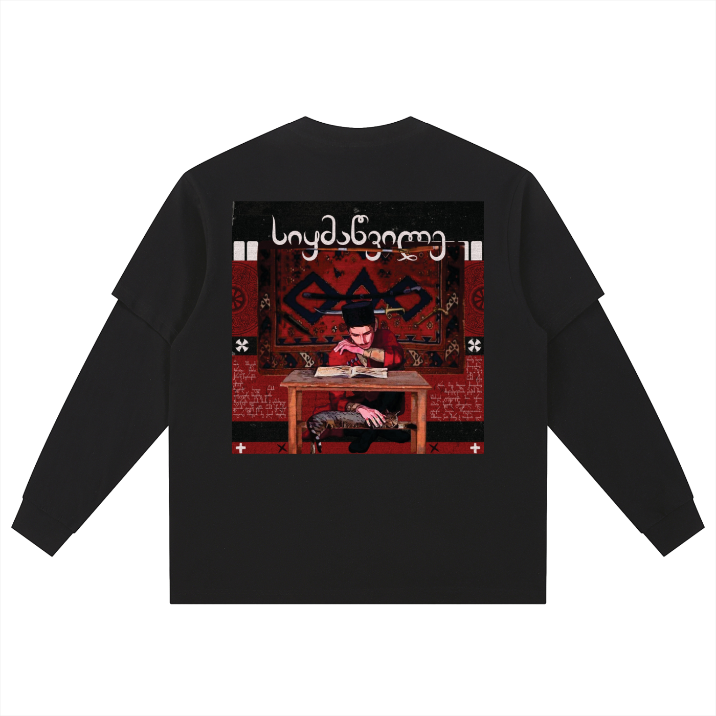 Georgian Style Long Sleeve Tee